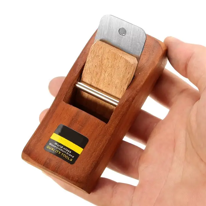Rabot à main plat en bois, mini plan de calcul, outil de bricolage artisanal pour charpentier