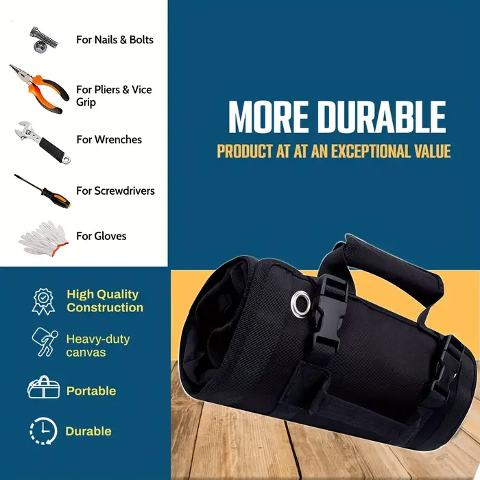 Organiseurs de sacs à outils - Petit sac à outils avec pochettes amovibles