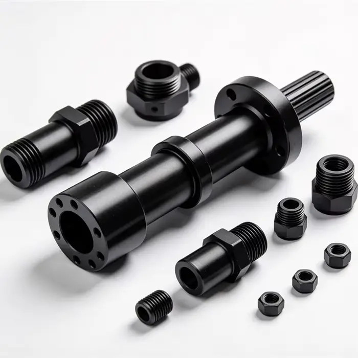 Service de fraisage CNC sur mesure en titane de grade 5 pour tiges de commande et équipements de contrôle des fluides – Pièces de précision