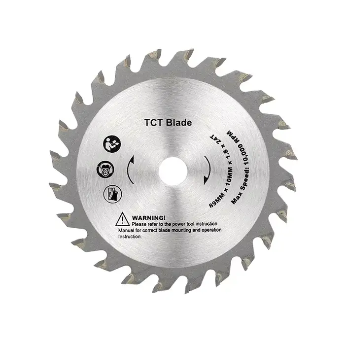Scie circulaire électrique lames de scie pour le travail du bois lame de coupe à dents Dense 3 4 pou