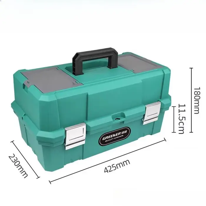Mallette à outils en plastique pour garage professionnel