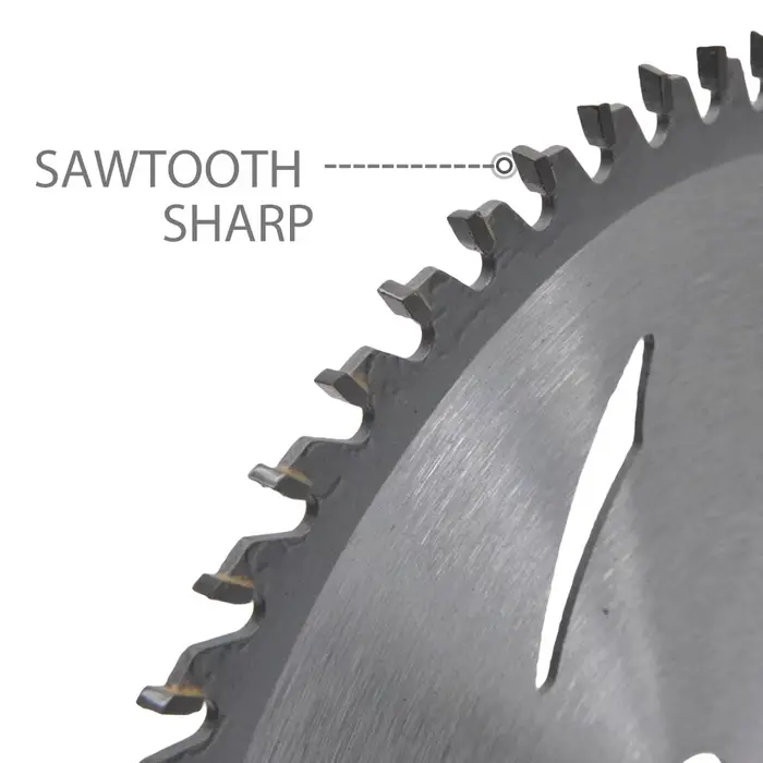Lame de scie circulaire 250*30mm 60 dents pour couper le bois d'acier