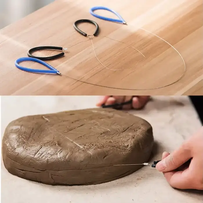 Outils de poterie, outils de coupe de boue