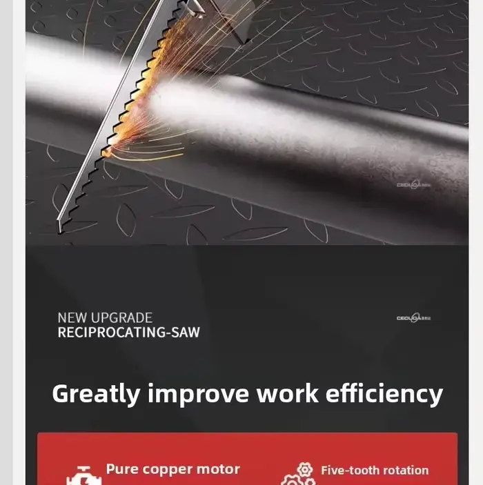 Scie sabre alternative électrique 220V