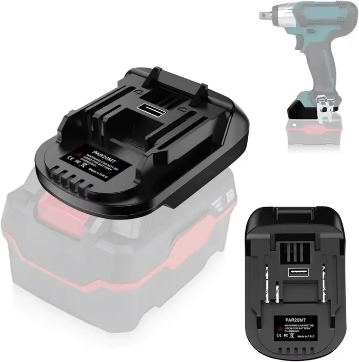 Adaptateur PAR20MT pour outils Parkside vers Makita