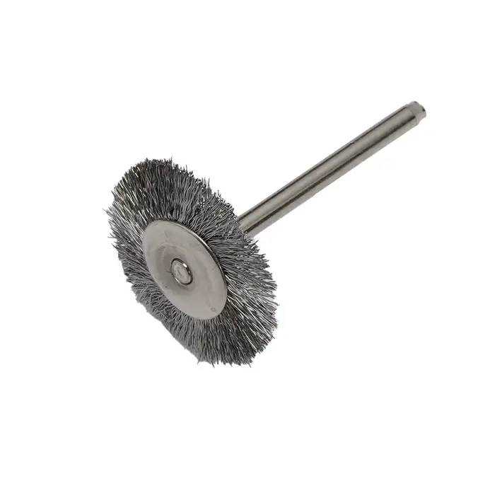 Brosses métalliques en acier pour perceuse