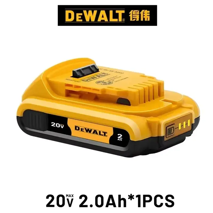 Kit batterie et chargeur DeWalt 20V MAX 5Ah d'origine, DCB205 pour perceuse sans fil, visseuse à cho