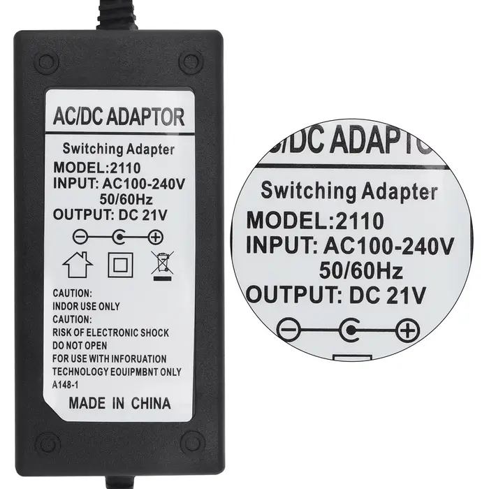 Chargeur de perceuse 18V 21V