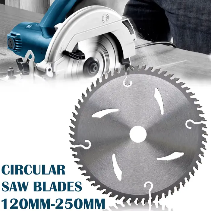 Lame de scie circulaire 250*30mm 60 dents pour couper le bois d'acier