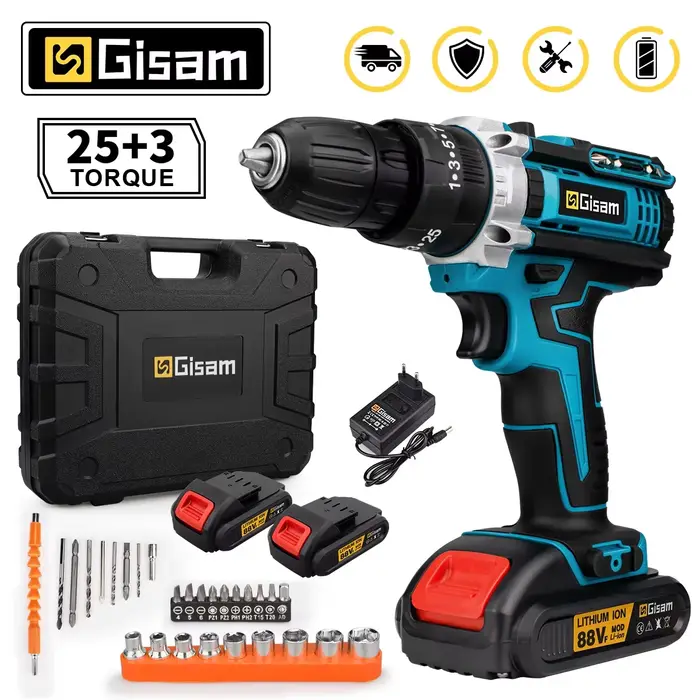 Perceuse sans fil 21V, tournevis électrique