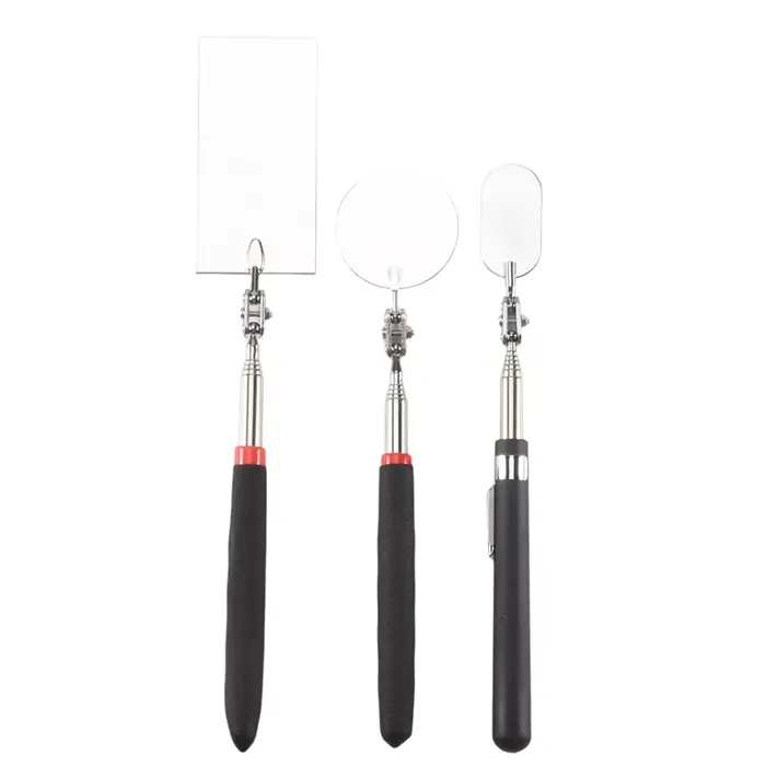 3 pièces miroir d'inspection télescopique