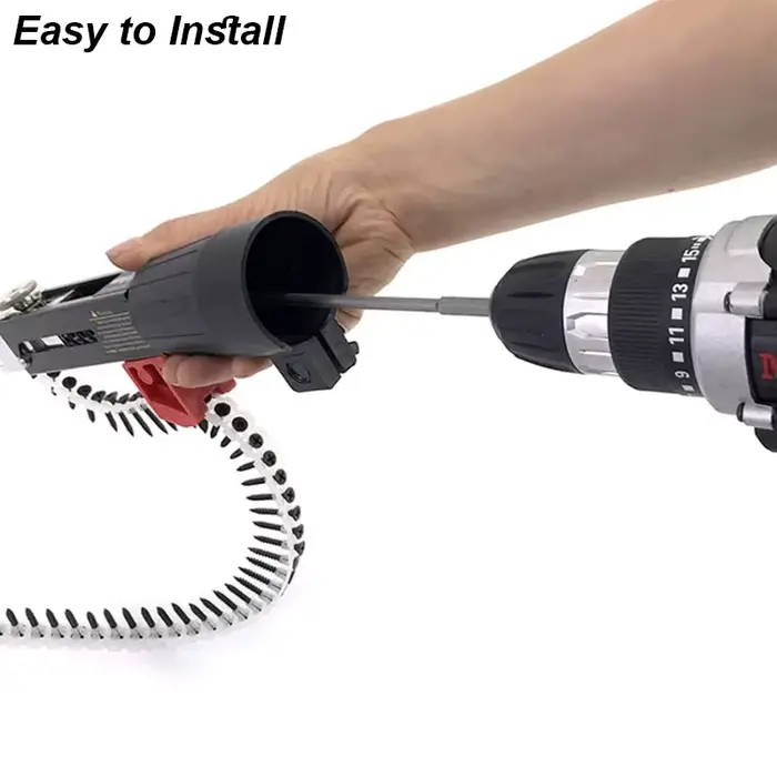 JONail-Tournevis automatique, adaptateur de odor, perceuse électrique, travail de calcul de buse, entraînement à vis, rajeunissement automatique, pièce d'outil électrique, accessoire de rêves