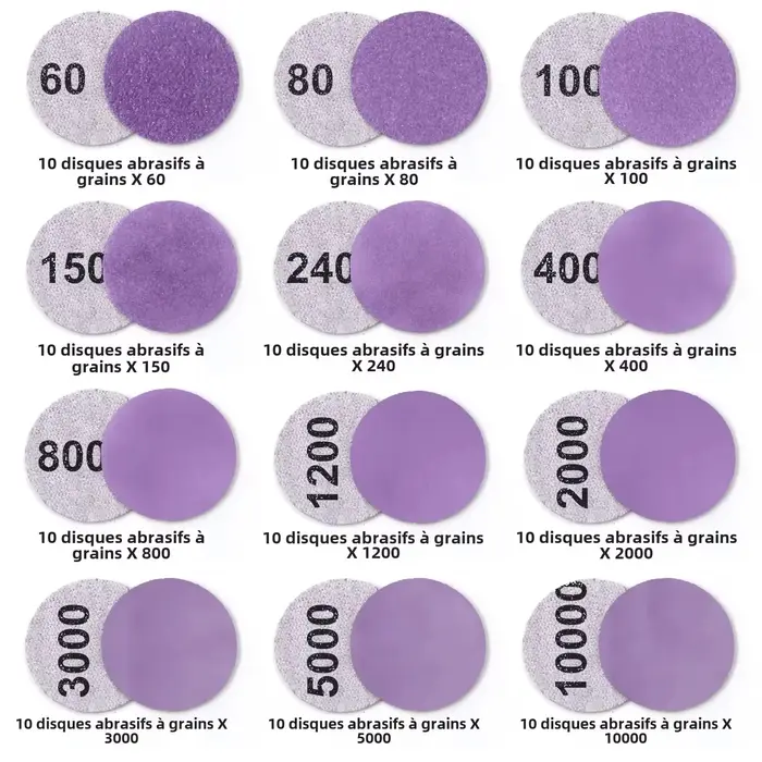 Ponçage 1 Pouce, 120 Pièces
