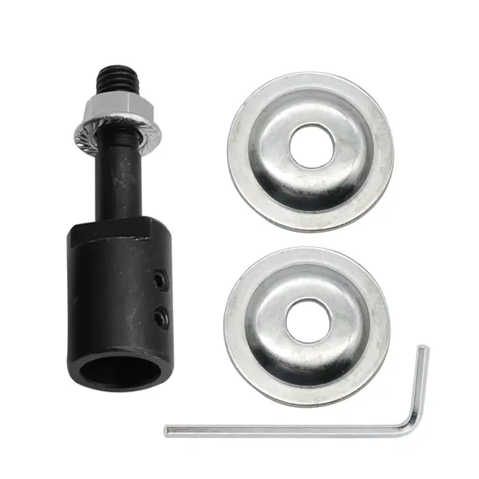 Adaptateur de broche de 10mm pour le meulage et le polissage, meuleuse d'établi de moteur d'arbre de
