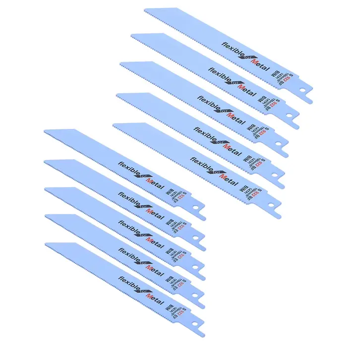 Lame de scie sabre métallique pour le travail du bois