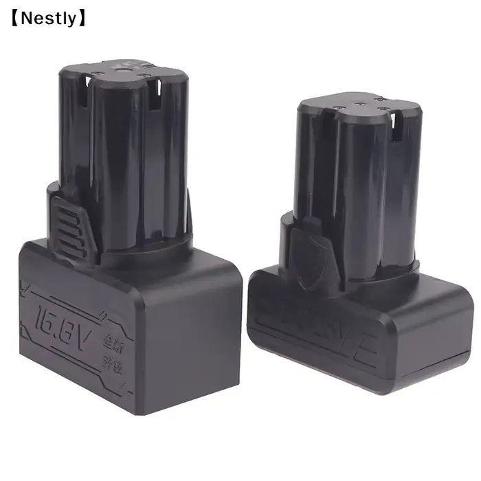 Tournevis électrique à batterie au lithium Mak 12/16.8/25V, perceuse électrique sans fil rechargeable, boîtier de batterie de grande capacité〔Nest〕