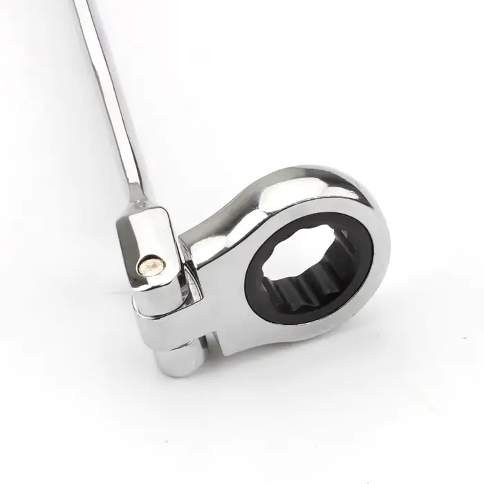 Clé à cliquet multifonctionnelle pour activités de 8 à 24 mm – Clé réglable à double usage flexible et réversible pour la réparation automobile