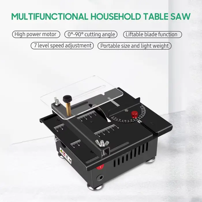 Scie de Table multifonctionnelle 100W