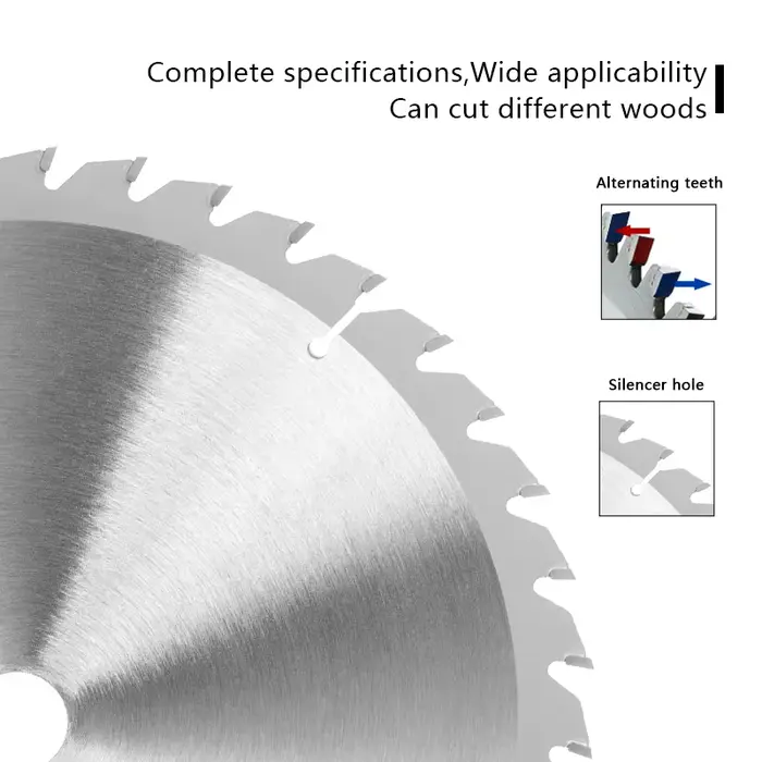 XCAN lame de scie circulaire 210x30mm 80T TCT disque