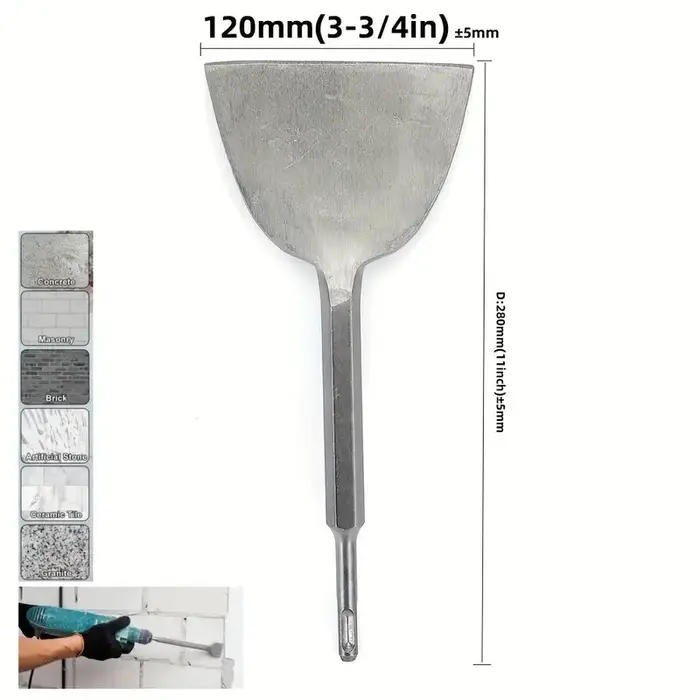 Foret pour marteau perforateur électrique à tige ronde SDS Plus
