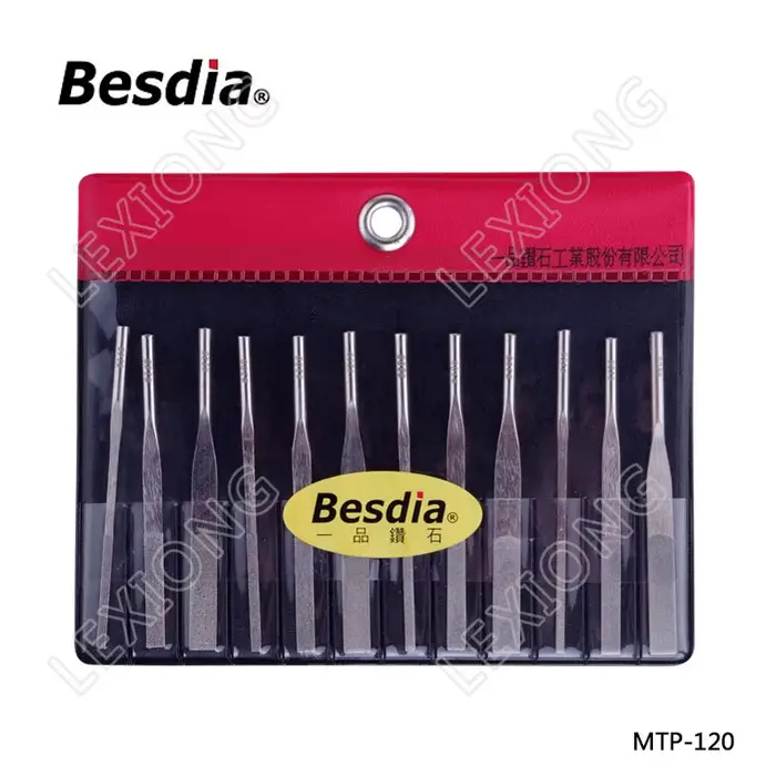 TAIWAN Besdia diamant conique Machine fichiers outil à main ou assorti avec Turbo Air Lappers MTP120