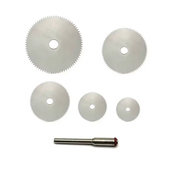 Mini lame de scie circulaire, disque de coupe électrique, outil rotatif pour coupe-métal Dremel, out