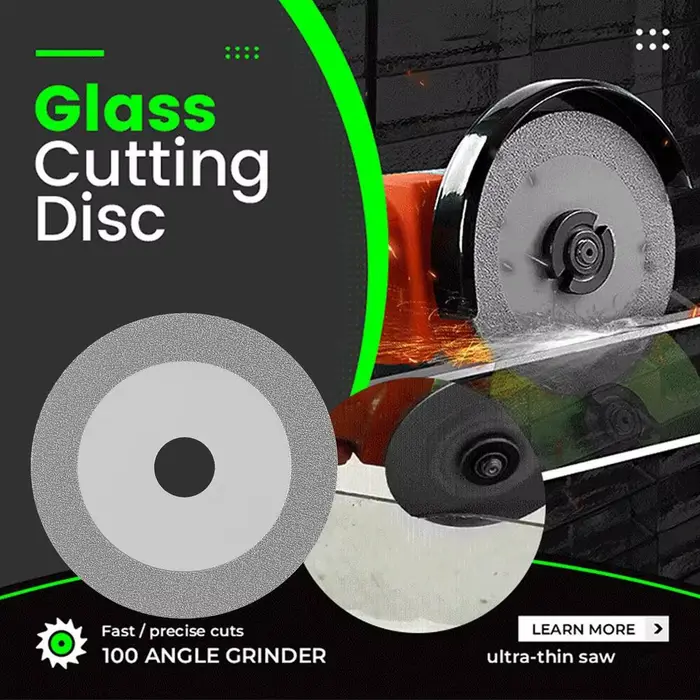 Disque de coupe diamanté de 4 pouces