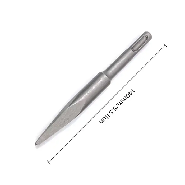 Ciseaux à pointe, à rainure et plats SDS PLUS pour marteau électrique, outils de maçonnerie, forets