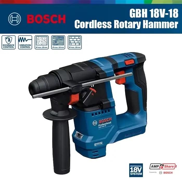 Marteau perforateur sans fil Bosch GBH 18V-18