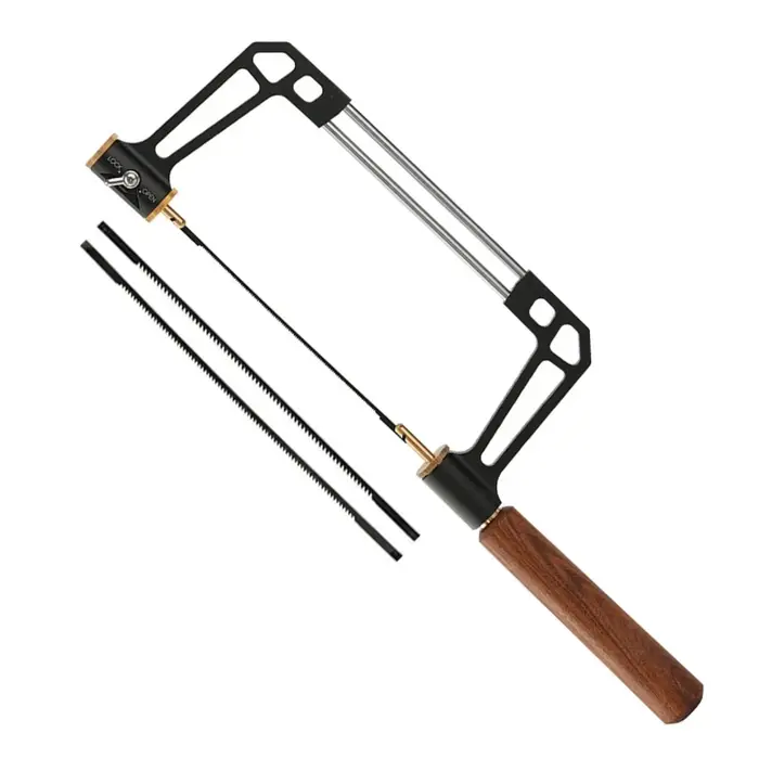 Scie à chantourner avec cadre de chantage en aluminium