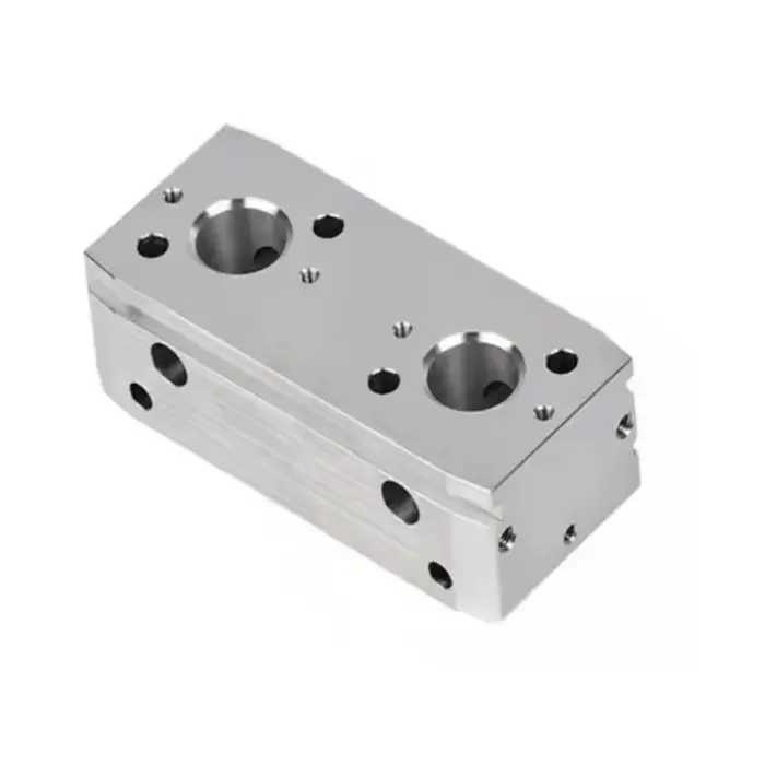 Support en aluminium sur mesure usiné CNC pour pièces d'équipement robotique