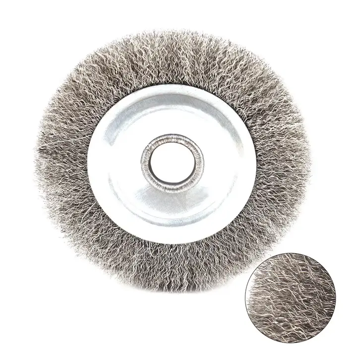 Brosses rondes en fil d'acier