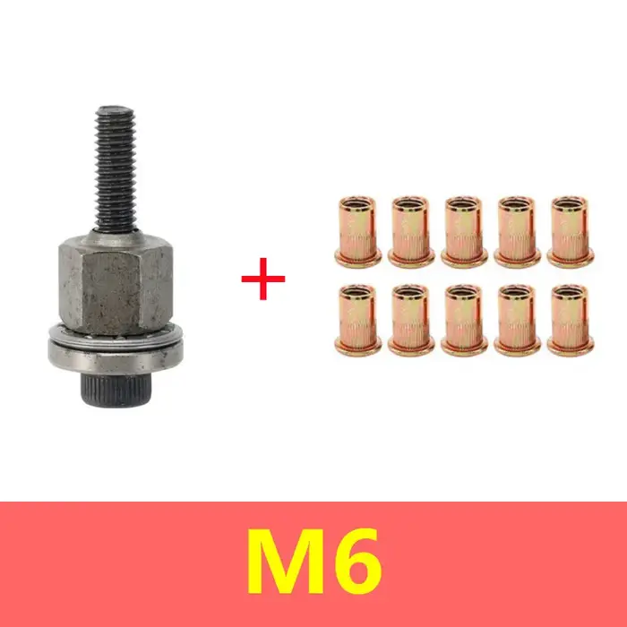 Outil de rivetage manuel avec 10 rivets