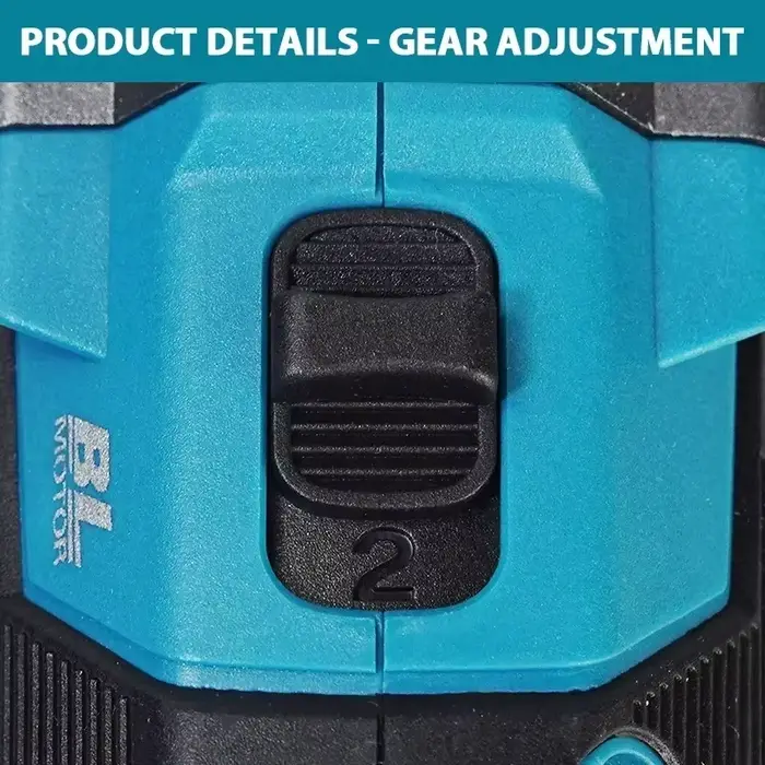 Makita DDF487 Perceuse électrique sans balais 18 V, adaptée à une perceuse à percussion à cinq corde