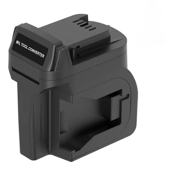 Adaptateur de batterie pour outils Milwaukee 18V MIL18MIL 2 en 1, compatible avec les deux packs de