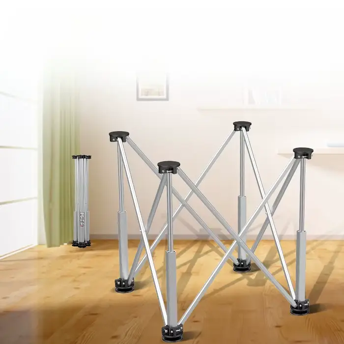 ALLSOME Table de travail de jambe de force en alliage d'aluminium