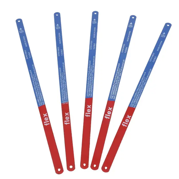 Lames de scie à métaux 300mm, 5 pièces, 14T/18T/24T, bi-métal, pour couper la viande et le bois, outil manuel pour le travail du bois