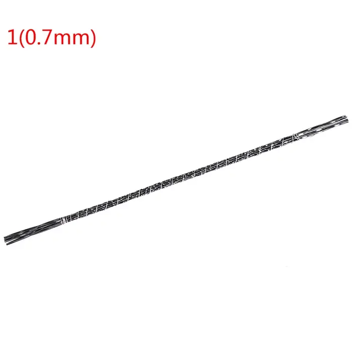 Lames de scie sauteuse à défilement de 130mm, dents en spirale, outils artisanaux de coupe du métal