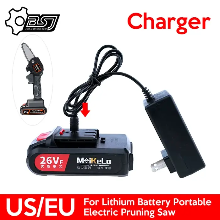Chargeur pour batterie au lithium 21V 24V 26V