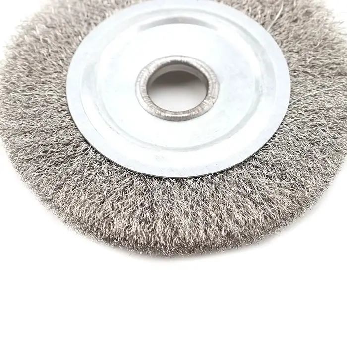 Brosses rondes en fil d'acier