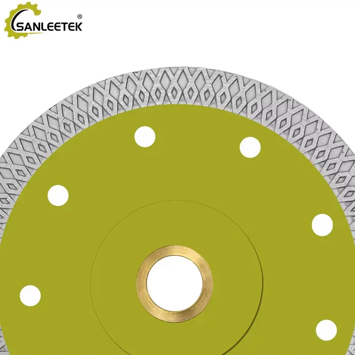 SANLEETEK Lame de scie diamantée pour carrelage 200 mm