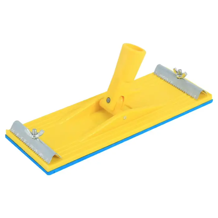 Support de papier de verre, outil de polissage, support de ponceuse à main en plastique, Clip de cad