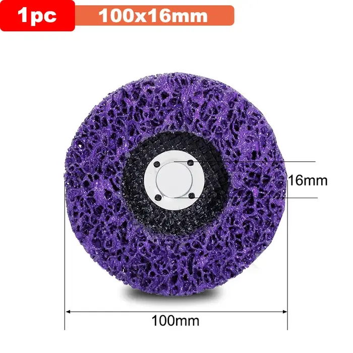 1 pièces 100/115/125mm disque de corail Poly bande