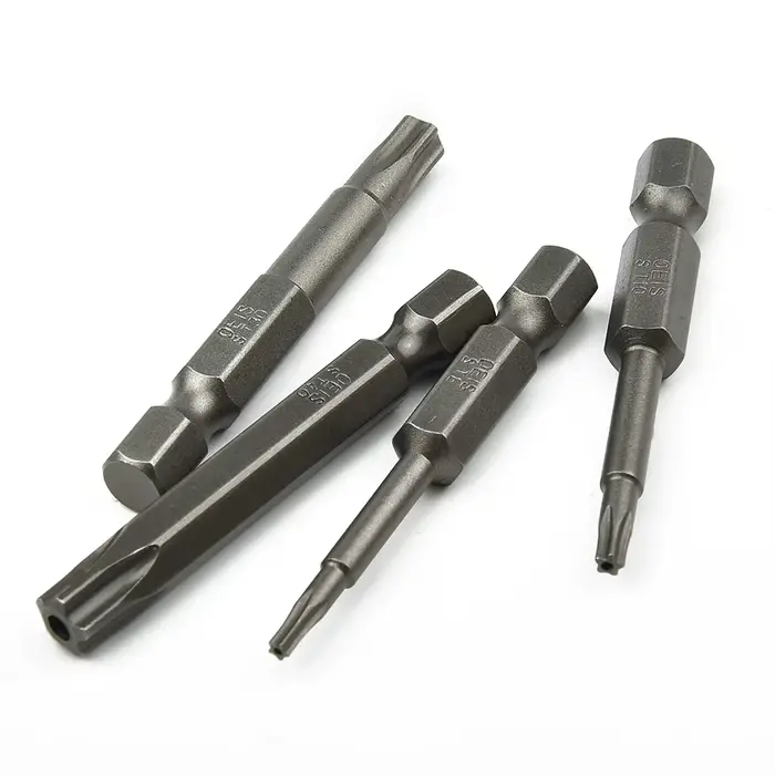 Jeu d'embouts d'entraînement Torx à 5 points de 50mm, 8 pièces, Kit d'embouts de tournevis électriqu