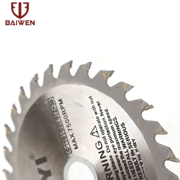 Lame de scie circulaire 110mm/115mm/125mm, disques de coupe du bois, roues de coupe en alliage, outi
