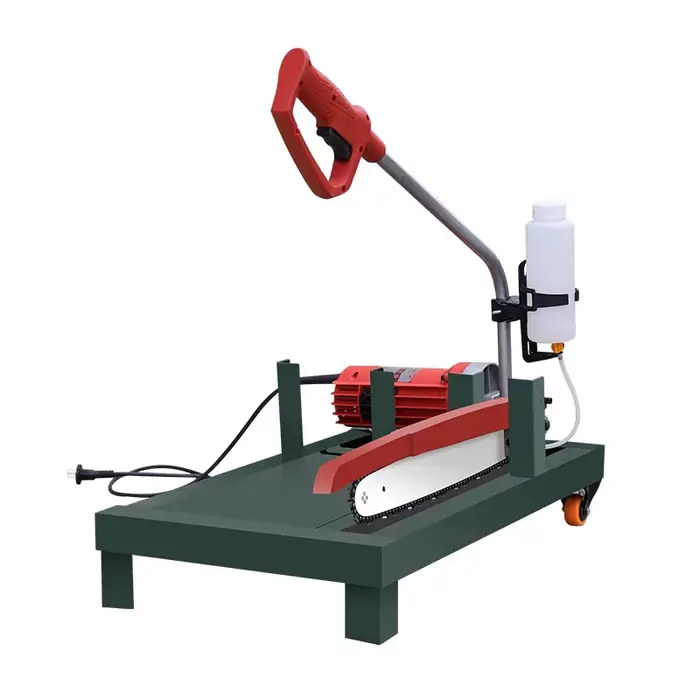 Scie à bois de chauffage électrique domestique 220V, Machine de découpe de bois haute puissance, sép