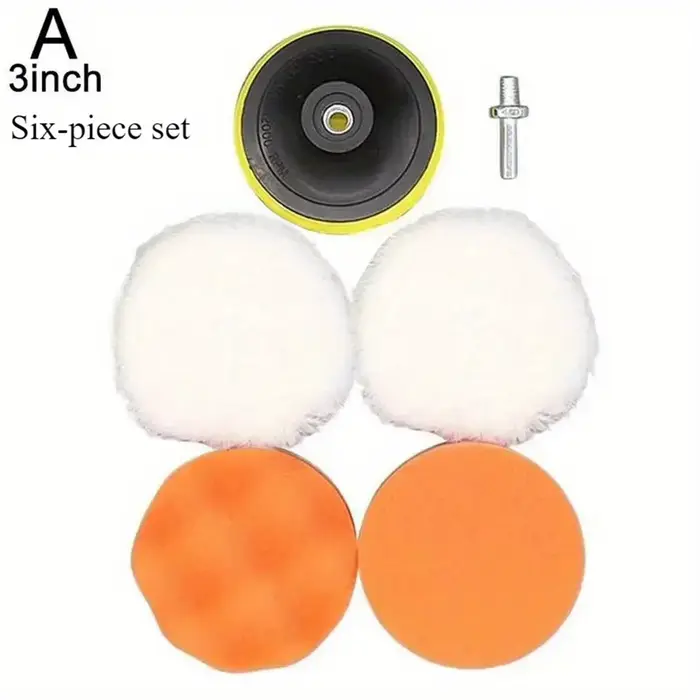 Kit de polissage de voiture 6 pièces
