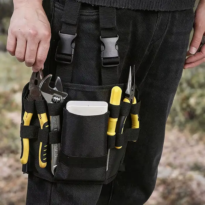 Sac à outils tactique pour ceinture avec étui à clip