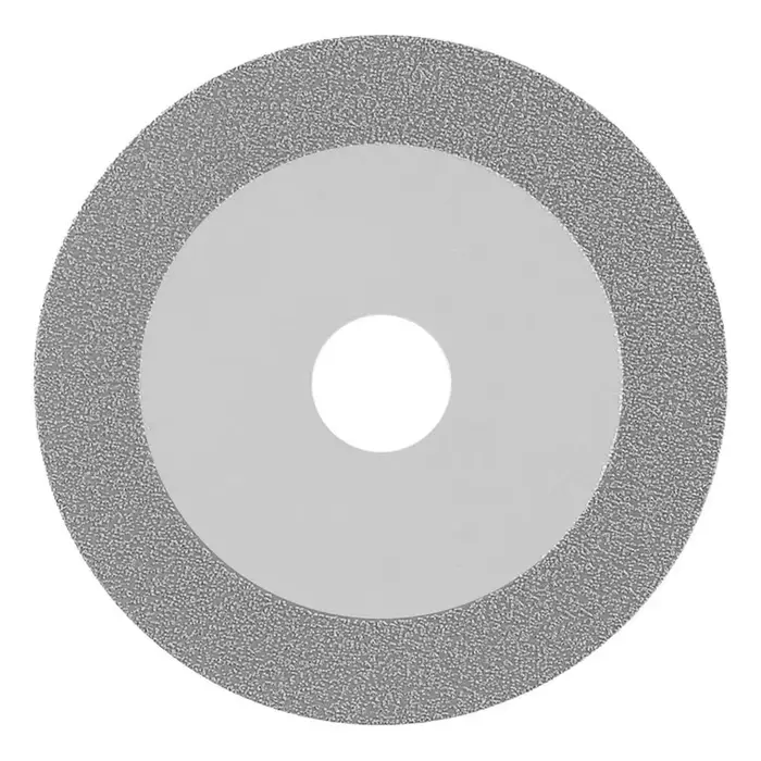Disque de coupe diamanté de 4 pouces, lame plate pour meuler le verre, la pierre, les carreaux, disq