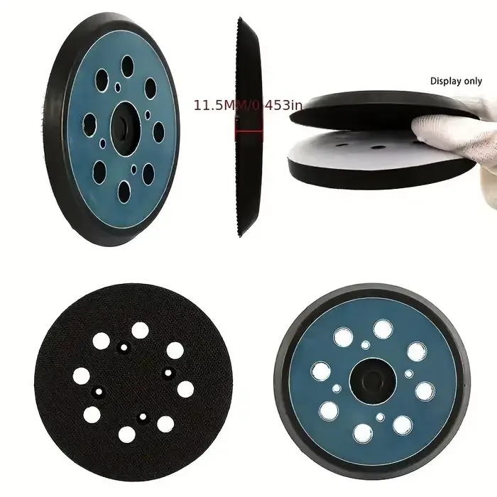 Disque abrasif de ponçage de 125 mm (5 pouces) à 8 trous